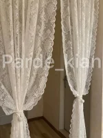 پرده آماده عثمانی رنگ شیری - Image 3